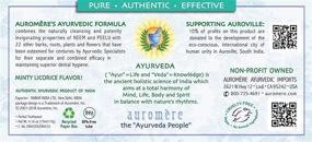 img 3 attached to 🌿 Auromere Licorice Ayurvedic Toothpaste Extracts: A Natural and Nourishing Dental Care Solution