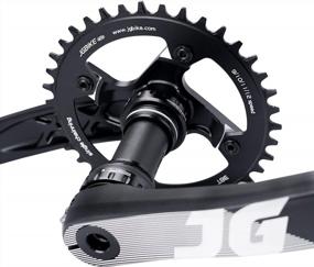 img 3 attached to JGbike 170Mm Mountain Bike Crankset With Square Taper 68-73 BB, 104 BCD Chainring & Bolts For MTB BMX Road Bicycle - Compatible With Shimano, SRAM, FSA, And Gaint