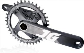 img 1 attached to JGbike 170Mm Mountain Bike Crankset With Square Taper 68-73 BB, 104 BCD Chainring & Bolts For MTB BMX Road Bicycle - Compatible With Shimano, SRAM, FSA, And Gaint