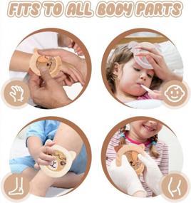 img 2 attached to 3-Pack Instant Relief Kids Ice Pack With Soft Sleeve - Hilph® Hot And Cold Compress For Boo Boos, Fever, Wisdom Teeth, Eye Fatigue, Headaches And Pain Relief