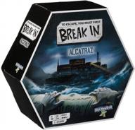break in™ alcatraz by playmonster - unlock the mystery of america's most infamous prison logo