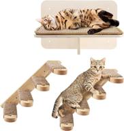 набор мебели для скалолазания с кошачьими царапинами логотип