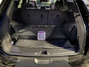 img 4 attached to 📦 Chevrolet Blazer Trunk Mesh Cargo Net - Premium Envelope Style Organizer for 2021-2022 - Car Accessories, Storage & Vehicle Carrier