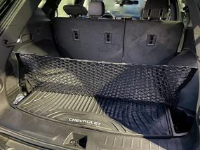 img 2 attached to 📦 Chevrolet Blazer Trunk Mesh Cargo Net - Premium Envelope Style Organizer for 2021-2022 - Car Accessories, Storage & Vehicle Carrier