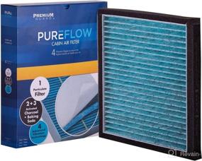 img 3 attached to 🚗 PURFLOW PC8222X Cabin Air Filter – Compatible with 1999-2003 Lexus RX300, 2001-2005 IS300, and 2001-2007 Toyota Highlander Models