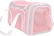 fantasy pink m pet carrier bag - soft & cute for cats & puppies traveling! logo