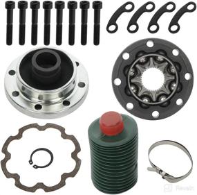 img 3 attached to 🚙 CCIYU 932-306 Front Drive Shaft CV Joint Rebuild Kit for 2007-2013 Jeep Wrangler 3.6L 3.8L Engines