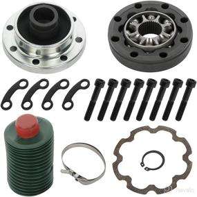 img 4 attached to 🚙 CCIYU 932-306 Front Drive Shaft CV Joint Rebuild Kit for 2007-2013 Jeep Wrangler 3.6L 3.8L Engines