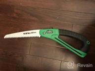 img 1 attached to WilFiks 7" Folding Saw - Razor Sharp Blade For Gardening, Pruning, Trimming, Camping, Hiking, Hunting & Cutting Wood/Drywall - NonSlip D-Shaped Handle review by Brian Henley
