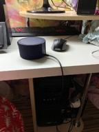 img 1 attached to Smart speaker Yandex Station Mini without clock with Alice, blue sapphire, 10W review by Andrey Kolev ᠌