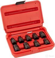 🔧 sunex international external torx socket set - e5 to e16 - 9 piece kit логотип