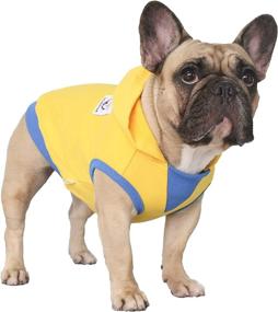 img 4 attached to Sleeveless Sweatshirts for Dogs - iChoue Hoodies Clothes