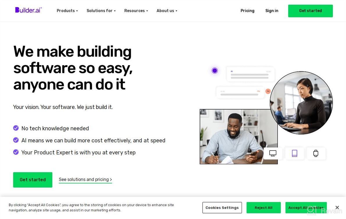 img 1 attached to Builder.ai review by Adam Johnson