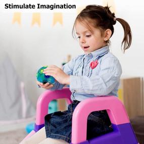 img 1 attached to Испытайте бесконечное веселье с Vdealen Magic Rainbow Puzzle Ball - идеальной игрушкой-головоломкой для всех возрастов!