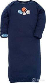 img 2 attached to Adorable Gerber Baby 2-Pack Gown: Comfort and Cuteness Combined!