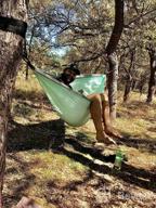 img 1 attached to Experience Ultimate Comfort With AnorTrek Camping Hammock - Lightweight, Portable And Durable For Backpacking, Hiking And Camping! review by Joe Medlin