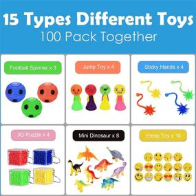 img 2 attached to 100Pc Kids Party Favor Pack For Boys And Girls, Perfect Goodie Bag Stuffers, Student Classroom Rewards, Pinata Fillers And Birthday Prizes For Kids Ages 3-8