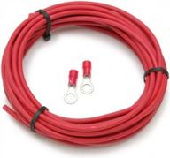 30711 racing safety charge wire kit - painless performance red for maximum protection logo