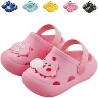 nadarda toddler slippers sandals: non-slip boys' shoes for comfortable and safe sandal play логотип