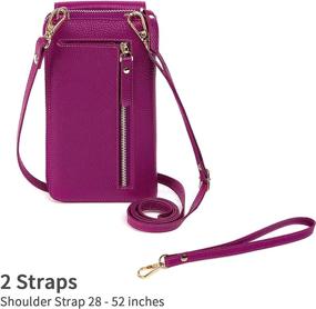 img 1 attached to Pearl Angeli Blocking Cross Body Shoulder Women's Handbags & Wallets ~ Shoulder Bags