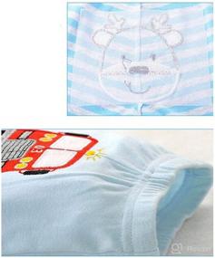 img 1 attached to Monvecle Newborn Toddler Cotton Cartoon Apparel & Accessories Baby Girls best: Clothing