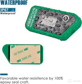 img 1 attached to 🕒 Runleader Digital Wireless Hour Meter with Vibration Operation - Ideal for Golf Cart, Tractor, Generator, Compressor, Chainsaw, Motorcycle, Pressure Washer, Gas/Diesel Powered Machine (Model: 016B-B1-GR)