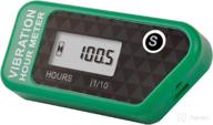 🕒 runleader digital wireless hour meter with vibration operation - ideal for golf cart, tractor, generator, compressor, chainsaw, motorcycle, pressure washer, gas/diesel powered machine (model: 016b-b1-gr) logo