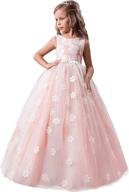 👗 exquisite ttyaovo embroidered wedding birthday princess dresses for girls - stunning clothing collection логотип