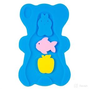 img 4 attached to Baby Infant Sponge Newborn Cushion Baby Care