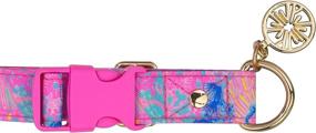 img 2 attached to Lilly Pulitzer Adjustable Closure Splendor Dogs