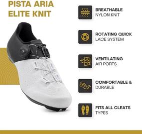 img 3 attached to 🚴 Tommaso Pista Women's Cycling Bundle: Shoes & Athletic Gear for Women