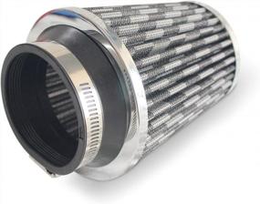 img 3 attached to Upgrade Your Engine'S Performance With RONTEIX Universal Super Power Dry Flow Air Filter Intake Induction