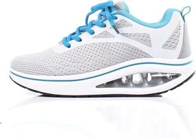 img 3 attached to 👟 Non-Slip Breathable Mesh Athletic Women's Shoes - Binkasen Training