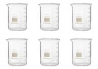 1000ml / 1l low form glass griffin beaker (6 pack) logo
