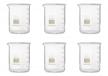 1000ml / 1l low form glass griffin beaker (6 pack) logo
