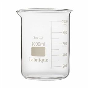 img 2 attached to 1000Ml / 1L Low Form Glass Griffin Beaker (6 Pack)