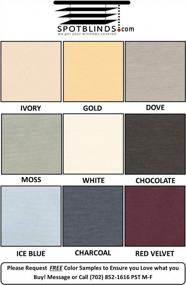 img 3 attached to Customize Your Perfect Light Filtering Roller Shades- Select Size, Color And Mounting Options