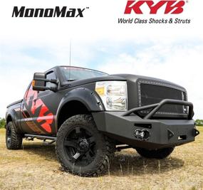 img 2 attached to 🔴 KYB 565060 MonoMax Gas Shock: Maximum Performance and Superior Control in Vivid Red