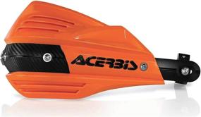 img 2 attached to 🧡 Acerbis Orange/Black Handguards (Model 2374191008): Superior Protection with Style