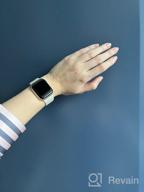img 3 attached to Smart watch Apple Watch Series 7 45 mm Aluminum Case, green clover review by Gim Ji ᠌