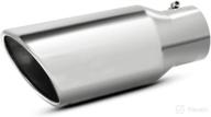 apeixoto tailpipe polished stainless universal logo