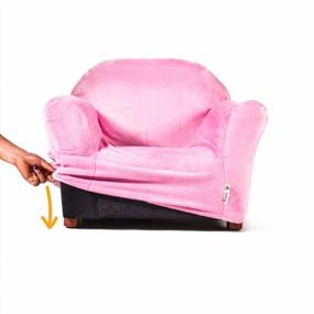img 4 attached to Keet Roundy Chair Cover, Pink (COV01) , 24X18X15 Inch (Pack Of 1)