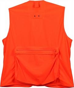 img 3 attached to Gamehide Big Game Vest - Blaze Orange Sneaker For Hunting & Outdoor Activities