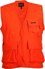 img 4 attached to Gamehide Big Game Vest - Blaze Orange Sneaker For Hunting & Outdoor Activities
