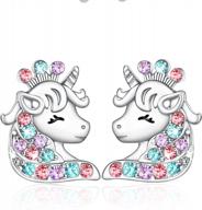 magical shonyin unicorn earrings - the perfect gift for girls aged 2-12 logo