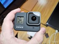 img 2 attached to GoPro HERO8 Black Ultimate Bundle - HERO8 Black Camera, Shorty, Head Strap, 32GB SD Card, 2 Rechargeable Batteries review by Abhey Singh ᠌