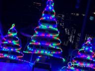картинка 1 прикреплена к отзыву WYZworks 50Ft LED Rope Lights, Connectable Waterproof Permanent Outdoor W/ Flexible Clear PVC Tube, ETL Certified, Christmas Trees Holiday Decorative Landscape Backyard Patio Lighting - Blue от Daryle Grove