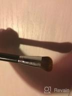 img 1 attached to Angled Concealer Brush, EIGSHOW Concealer Brush Under Eye For Covering Sun Spots, Acne, Blemishes, Small Concealer Brush Perfect For Concealers, Color Corrector, Cream Highlighter review by Bobby Cantu