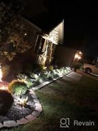 img 1 attached to Enhance Your Outdoor Space: 12-Pack Low Voltage Landscape Lights With Unique LED Effects And 172LM, 3000K Warm White review by Troy Kocur