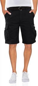 img 4 attached to Get Ready For Adventure With UNIONBAY'S Cargo Shorts - Available In Regular And Big & Tall Sizes!